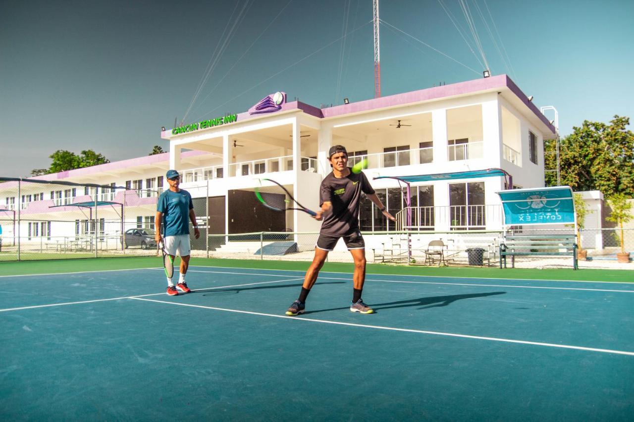 Cancun Tennis Inn Bagian luar foto